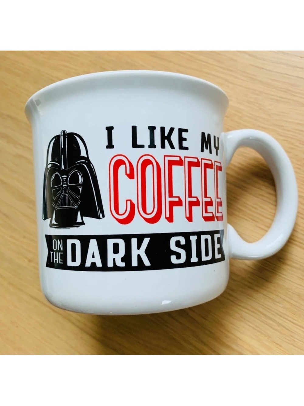 Star Wars - Darth Vader “I Like My Coffee Dark Side”Double Sided Oversized Mug
